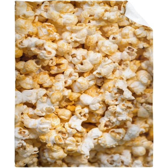 Popcorn Blanket for Fall Winter Spring All Season Warm Fuzzy 40x30 in for pet Microplush Lightweight Thermal Fleece Summer Autumn Blankets for Couch Bed Sofa