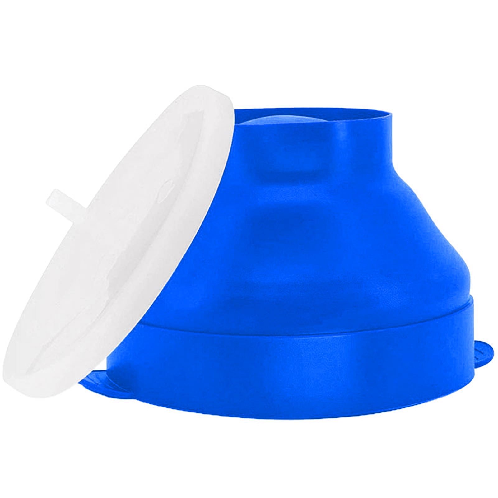 Popcorn Bowl Food Grade Silicone Dishwasher Safe Foldable with Lid Handle DIY Hot Air