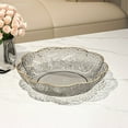 thumbnail image 1 of Popcorn Bowl,Salad Bowl,Clear Plastic Serving Bowl, Round Multipurpose Bowl, Reusable Transparent Tray for Fruit Salad Snack Popcorn Party Serving(Gray), 1 of 6