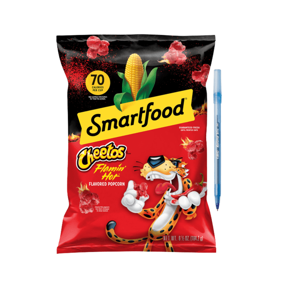 Popcorn Cheetos Flamin Hot Flavored 6.5 oz