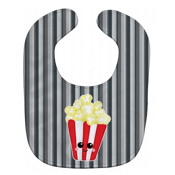 Popcorn Face Baby Bib