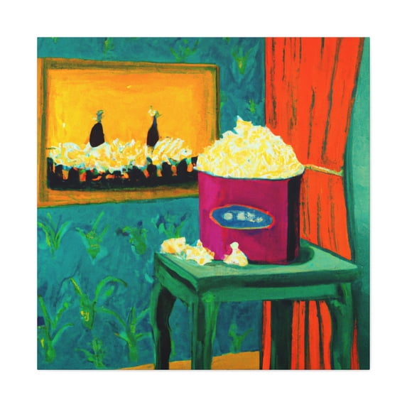 Popcorn Fauve Fantasy - Canvas
