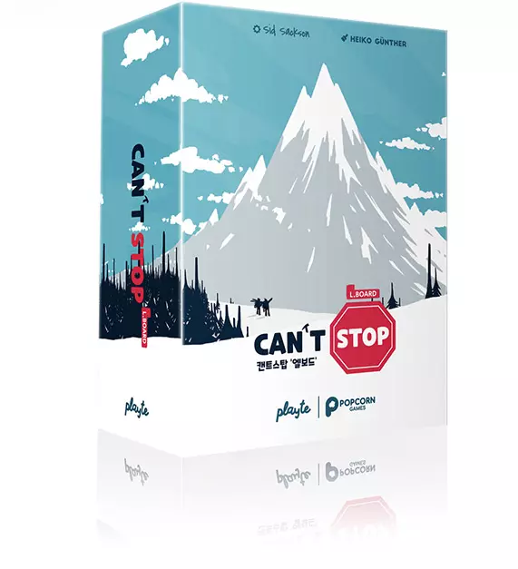 Popcorn Games Can't Stop (3rd Edition) Boardgame, 2~4 Players 30mins Korean ver.