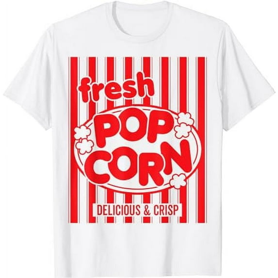 Popcorn Halloween Costume Vintage Group Trick or Treat T-Shirt