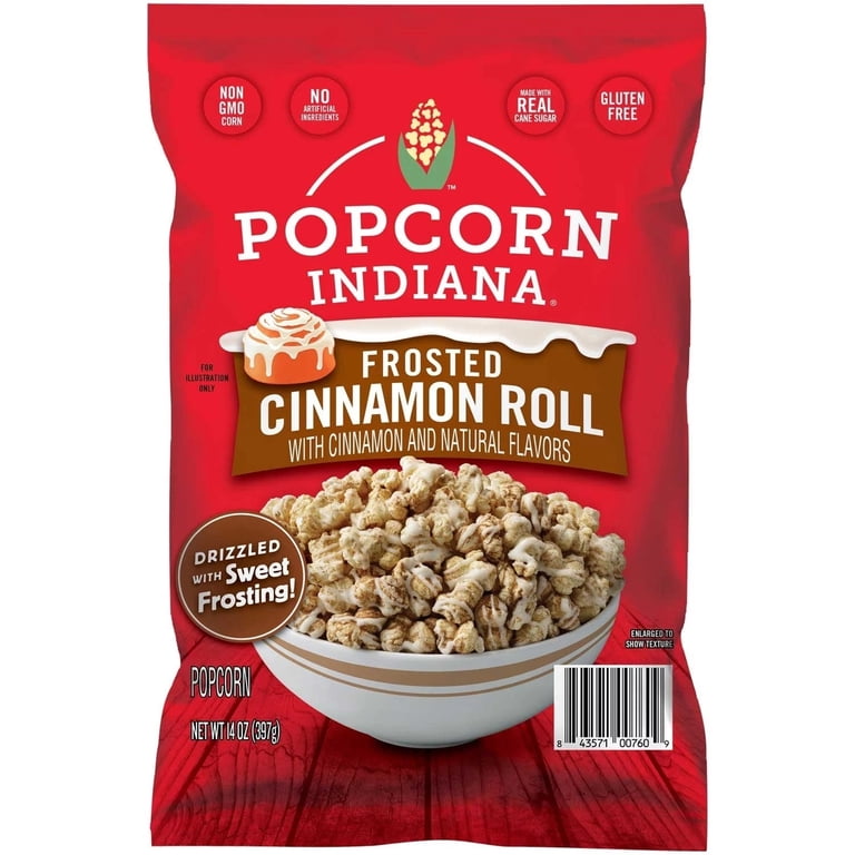 Cinnamon Sugar Popcorn Indiana Popcorn Indiana Kettle Corn, 3 Oz (Pack