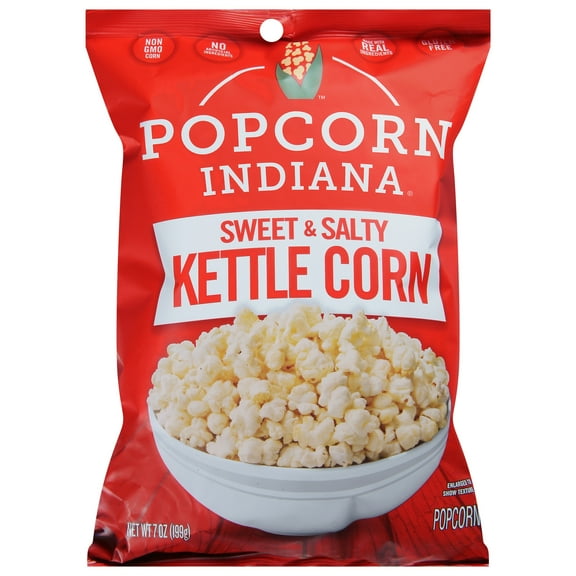 Popcorn Indiana Kettlecorn Family Pack 7 oz (Pack Of 12)