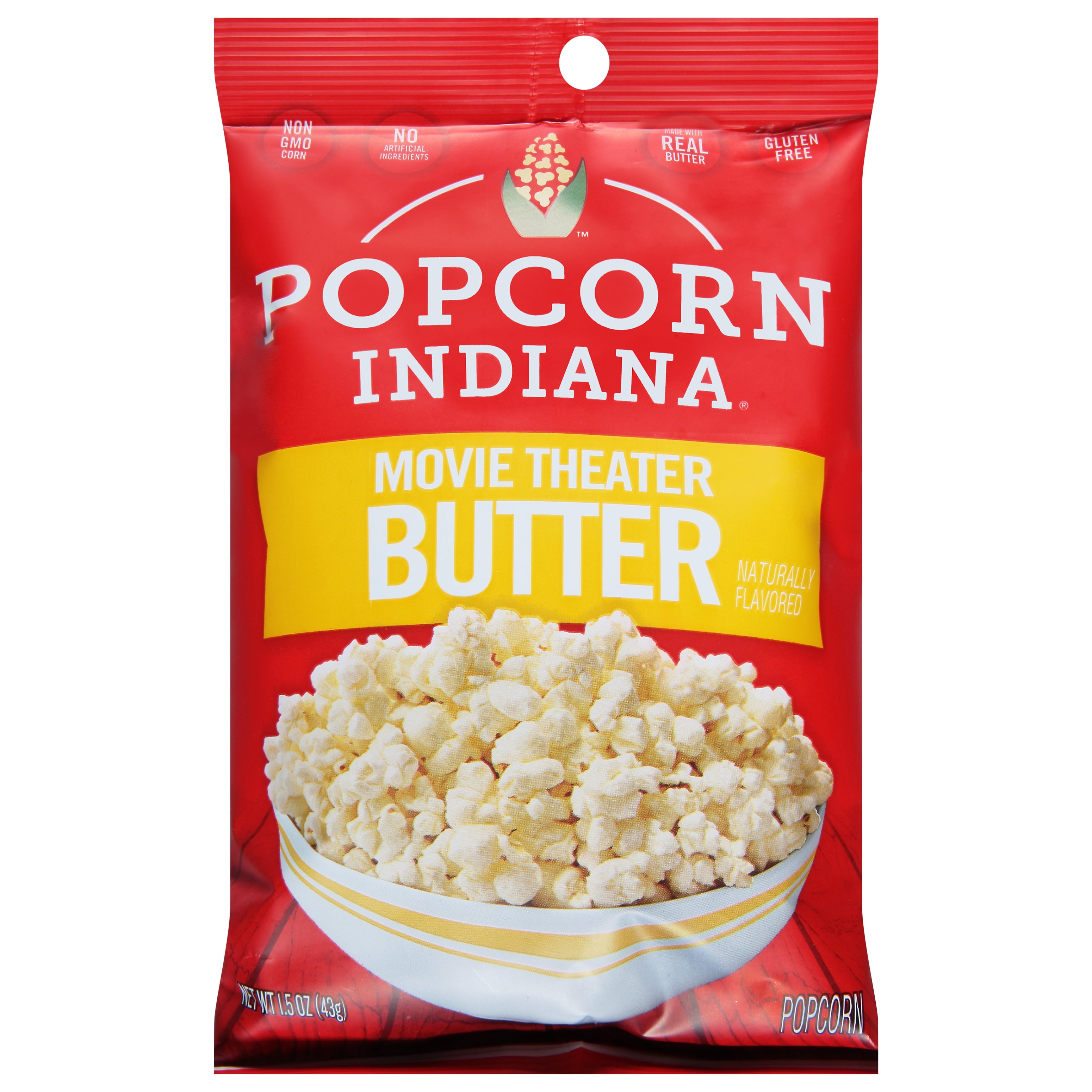 Popcorn Indiana Movie Butter Single Serving 1.5 oz (Pack Of 30)