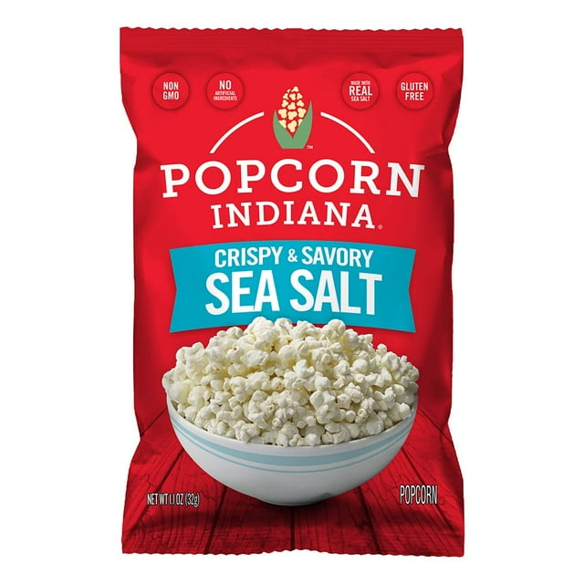 Popcorn Indiana Sea Salt Popcorn (6 Count - 1.1 Oz Each)