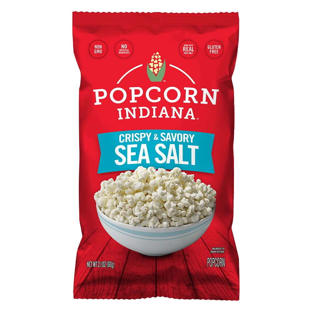 Popcorn Indiana Sea Salt Popcorn Family Count (12 Count 4.75 Oz