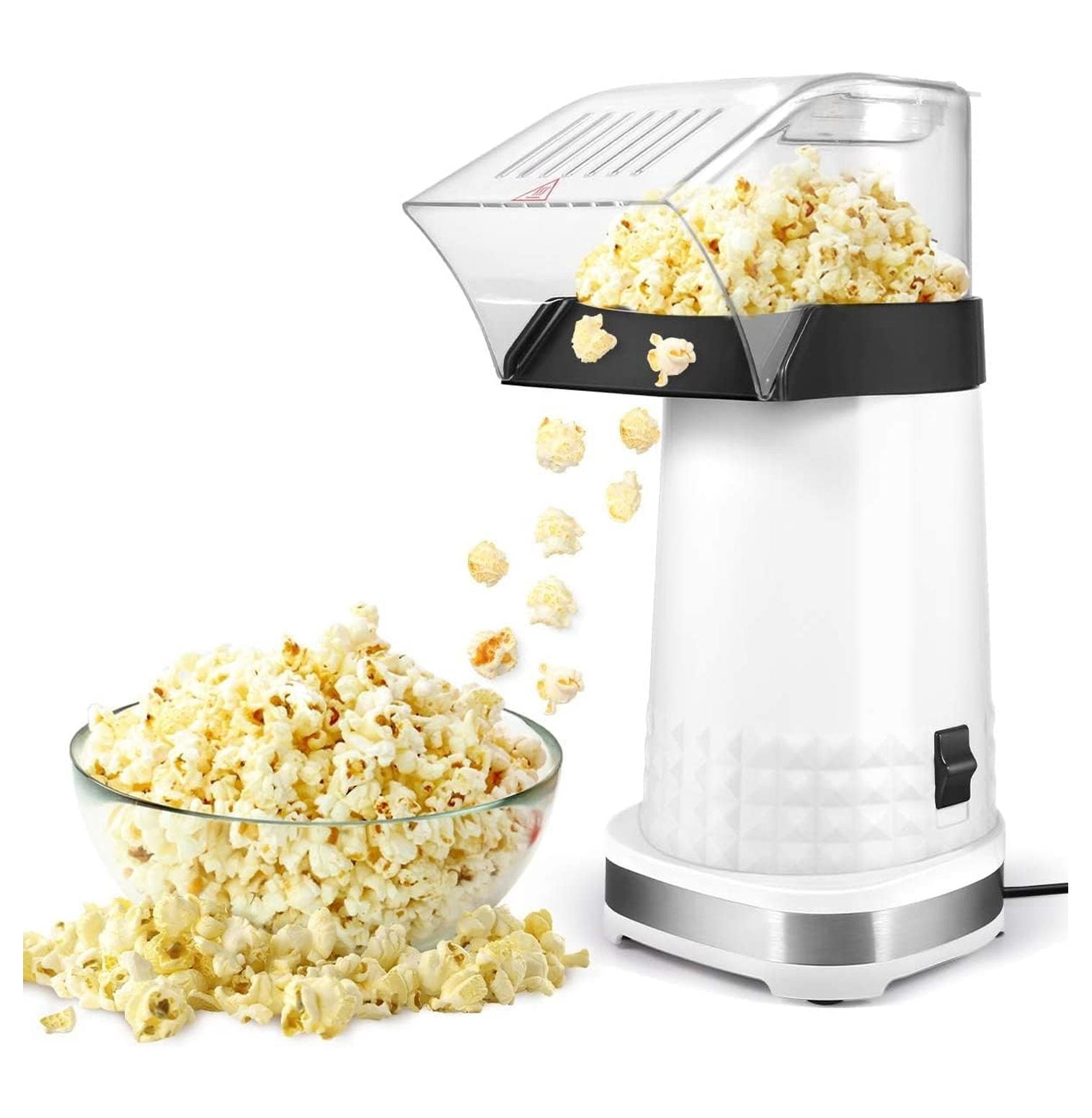 Popcorn Machine High Popping Rate, 3.5 Quarts, 1200w, 2 Min Fast ...