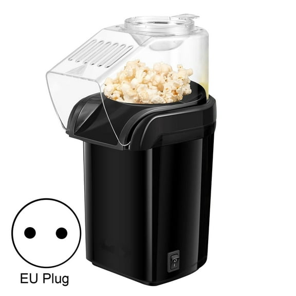 Popcorn Maker Professional Healthy Plastic US/EU Plug Effective Mini Electric Corn Popper for Household