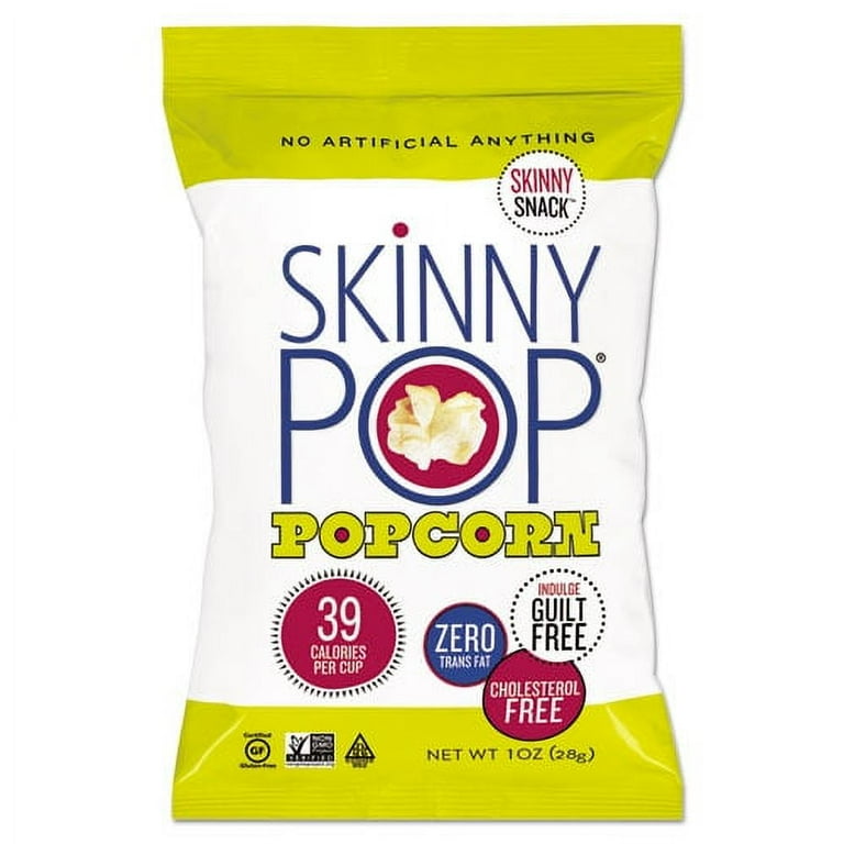 Popcorn, Original, 1 oz Bag, 12/Carton Popcorn, Original, 1 oz Bag, 12/Carton