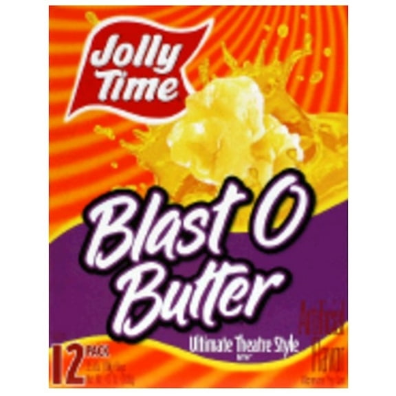 Jolly Time Blast O Butter Microwave Popcorn (Pack of 4)