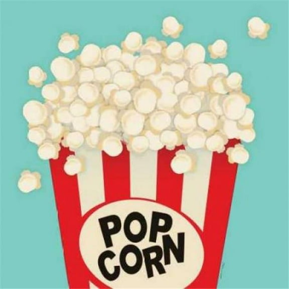 Popcorn Poster Print by Stephanie Marrott