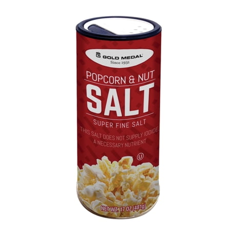 Popcorn Salt, 17 oz. Shaker Container EA