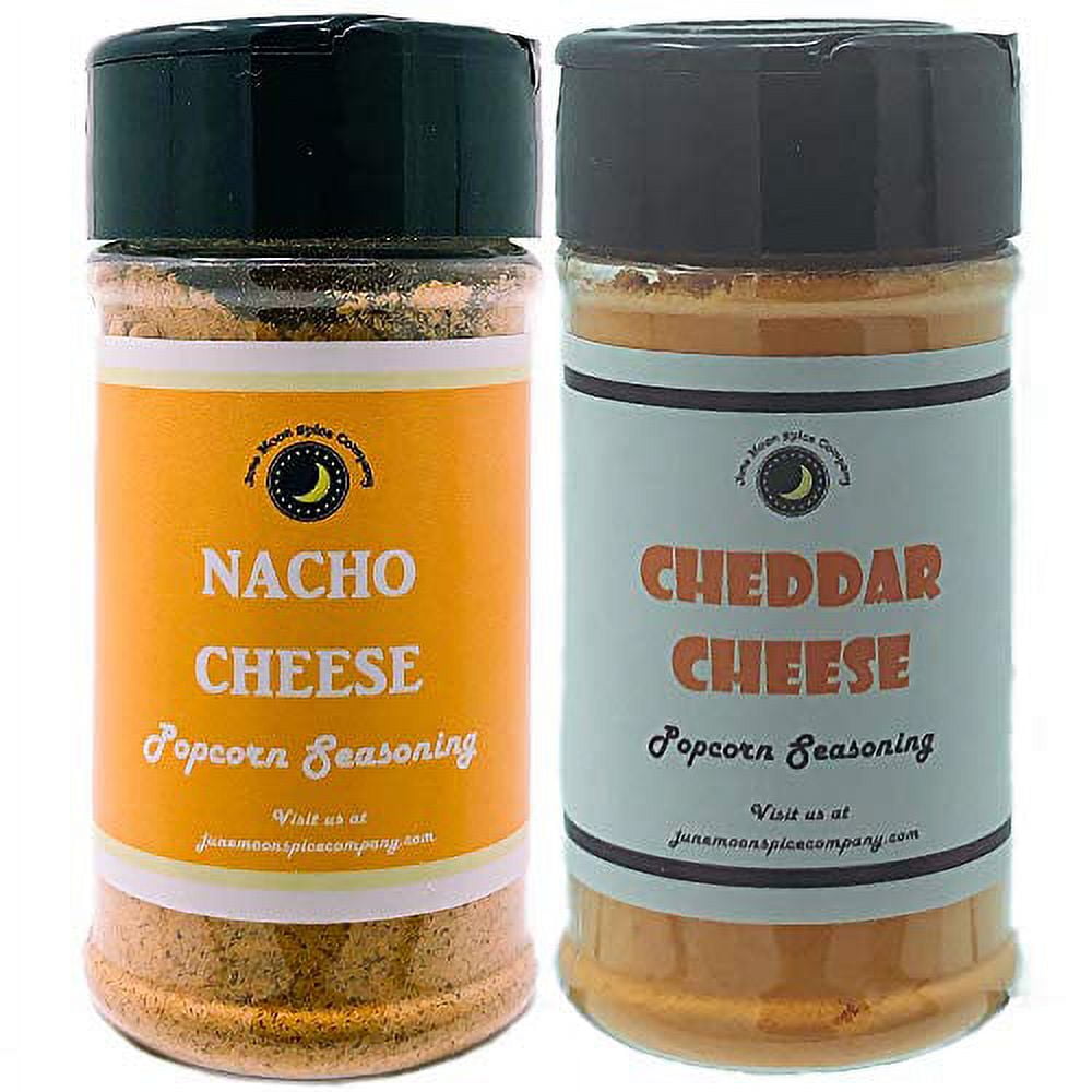 Popcorn Seasoning 2 Pack Nacho Cheddar Cheddar Cheese 