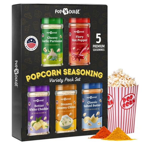 Popcorn Seasonings Variety Pack Gift Set