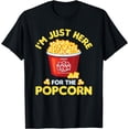 thumbnail image 1 of Popcorn Vintage Retro Funny Popcorn Lovers Gift T-Shirt, 1 of 4