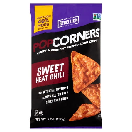 Popcorners Corn Chips Swt Ht Chili,7 Oz (Pack Of 12)