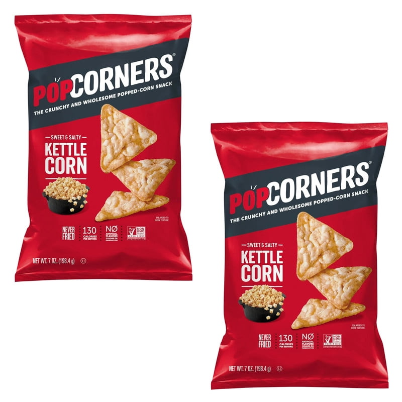Popcorners Gluten Free Popped Corn Chips Sweet Salty Kettle Corn Popcorners Gluten Free Popped Corn Chips Sweet Salty Kettle Corn