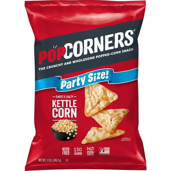Popcorners Kettle Corn Popped Corn Snack, 12 oz