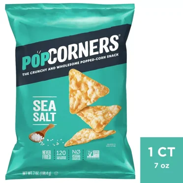Popcorners Sea Salt Sharing Size 7oz (Pack of 2)
