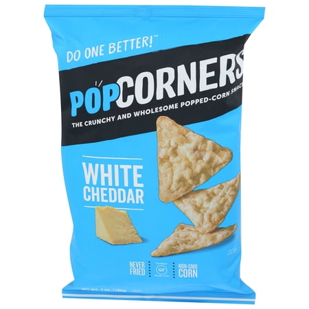 Popcorners White Cheddar Chips, 7 Ounce -- 12 per case