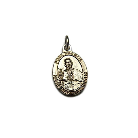 Pope Francis 14k Yellow Gold Charm pendant