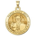 thumbnail image 1 of Pope Francis Papal Visit 2015 - "Journey to the Heart of NY" Embossed Medal 1 Inch Solid 14K Yellow Gold, 1 of 1