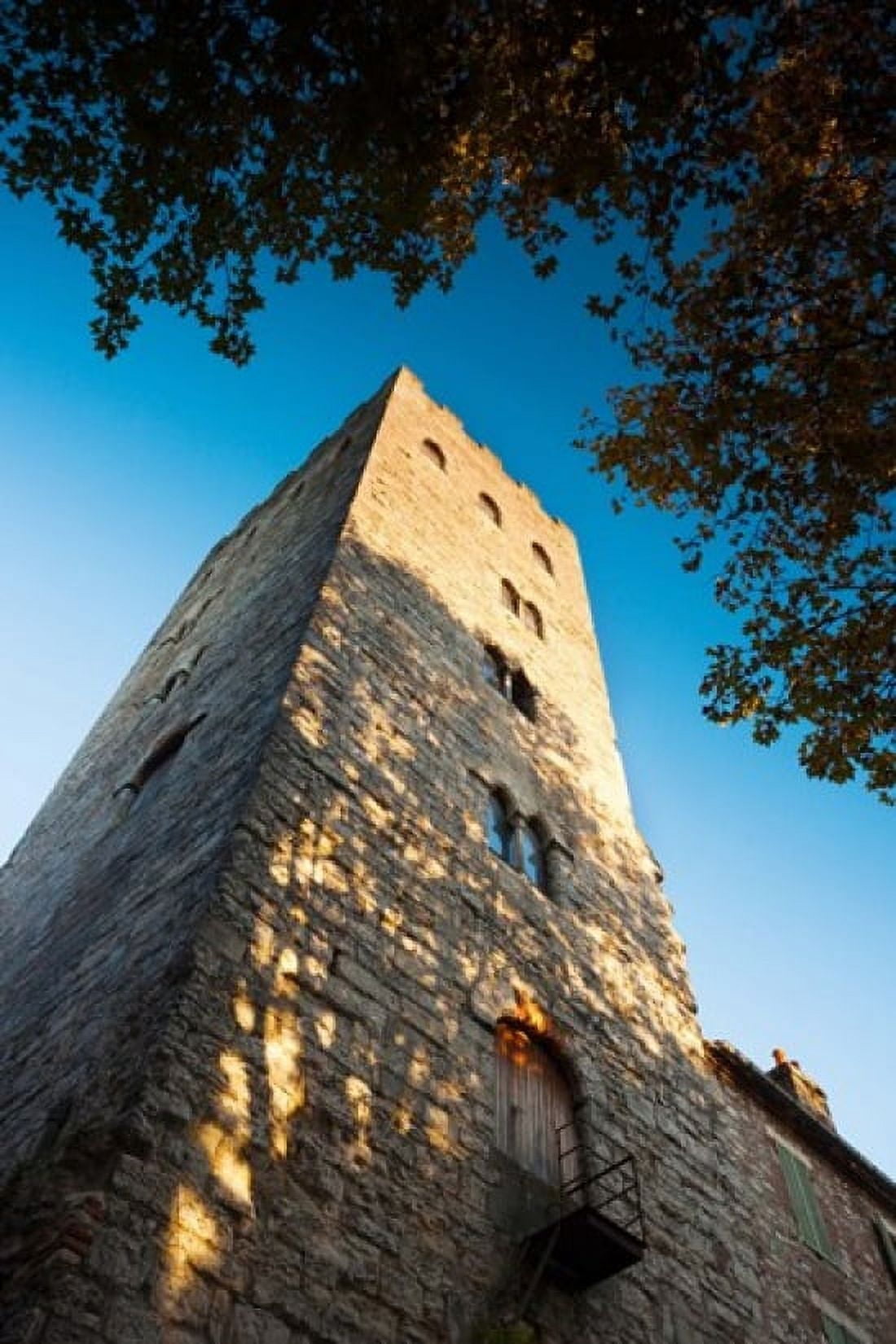 Pope John XXII tower at Cahors Lot Midi-Pyrenees France Canvas Art - Panoramic Images (24 x 36)