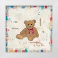 thumbnail image 1 of Pope, Kate and Elizabeth 12x12 White Modern Wood Framed Museum Art Print Titled - My Teddy Bear, 1 of 4