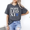 thumbnail image 1 of Pope Leo XIV Faith Leader Humor Inspired Spiritual Graphic T-Shirt, for men & women, up to size 5XL, 1 of 3