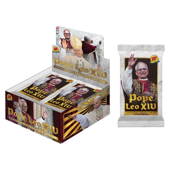 Pope Leo XIV Collector's Trading Card Set Hobby Box
