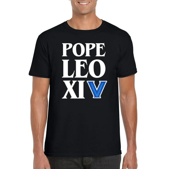 Pope Leo XIV Vatican Inspired Catholic Church Religious Statement T-Shirt, for men & women, up to size 5XL