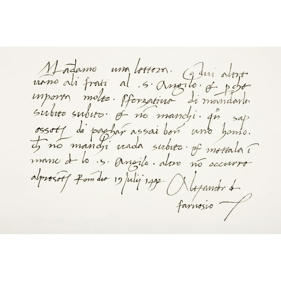 Pope Paul Iii, 1468 Poster Print (18 x 12)