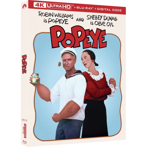 Popeye 45th Anniversary (4K Ultra HD + Blu-ray + Digital Code) Paramount, Comedy