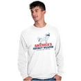 thumbnail image 1 of Popeye America's Secret Weapon Funny Unisex Plus Size Long Sleeve Shirt Brisco Brands 3X, 1 of 5