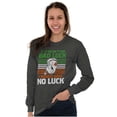 thumbnail image 1 of Popeye Funny Irish Bad Luck Joke Long Sleeve TShirt Men Women Brisco Brands S, 1 of 6