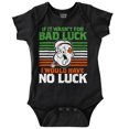 thumbnail image 1 of Popeye Bad Luck St Patricks Day Romper Boys or Girls Infant Baby Brisco Brands 12M, 1 of 6