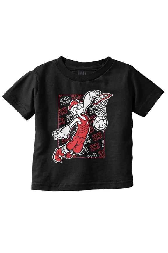 Basketball Dunk Cartoon Youth T Shirt Tee Boys Infant Toddler Brisco Brands 2T