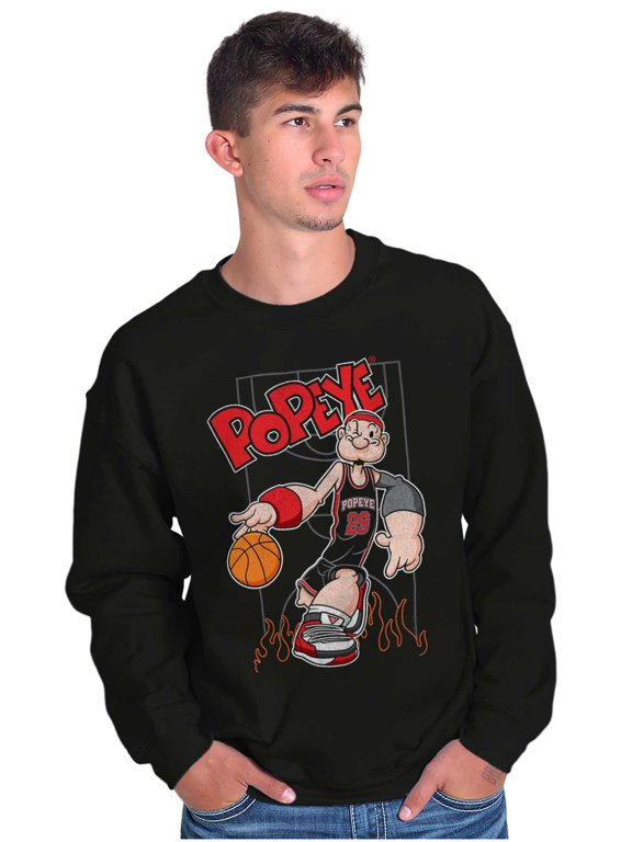 Basketball Player Dribble Sweatshirt for Men or Women Brisco Brands S