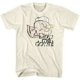 thumbnail image 1 of Popeye Blow Me Down Natural Adult T-Shirt, 1 of 2