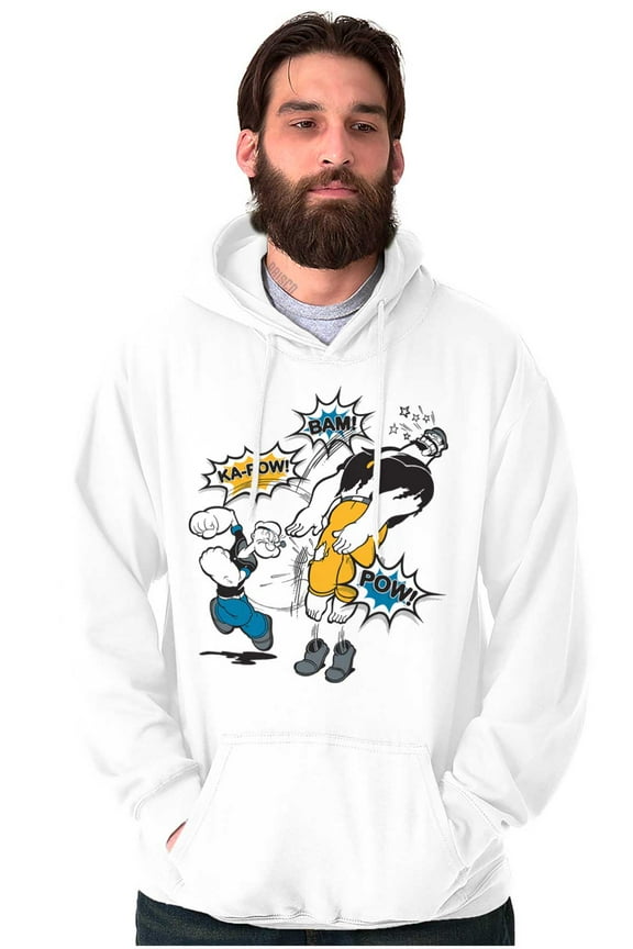 Bluto Fight Ka-Pow Punch Hoodie Sweatshirt Women Men Brisco Brands X