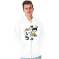 thumbnail image 1 of Popeye Bluto Fight Ka-Pow Punch Unisex Plus Size Zip Hoodie Brisco Brands 5X, 1 of 5