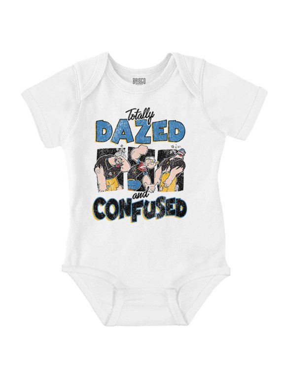 Bluto Punch Dazed and Confused Romper Boys or Girls Infant Baby Brisco Brands 12M