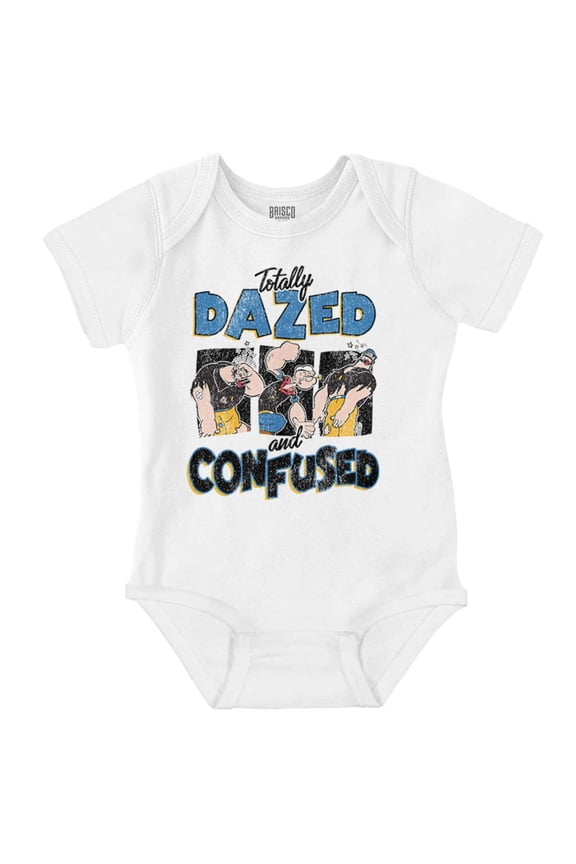 Bluto Punch Dazed and Confused Romper Boys or Girls Infant Baby Brisco Brands 6M