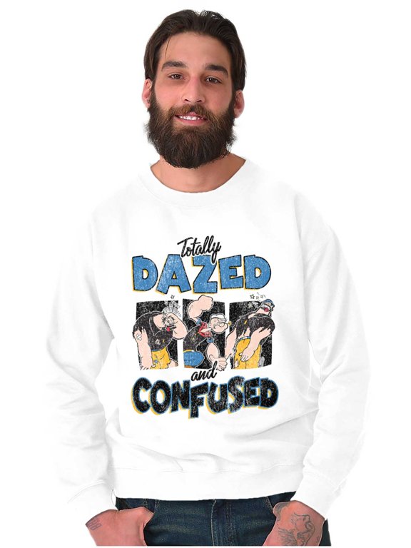 Bluto Punch Dazed and Confused Unisex Plus Size Sweatshirt Brisco Brands 2X