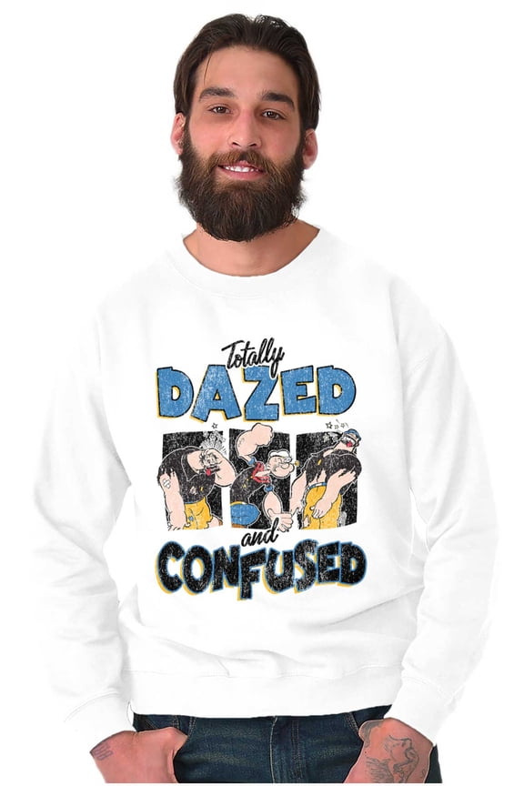Bluto Punch Dazed and Confused Unisex Plus Size Sweatshirt Brisco Brands 2X