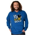 thumbnail image 1 of Popeye Bluto Up to No Good Funny Cool Hoodie Sweatshirt Women Men Brisco Brands M, 1 of 5