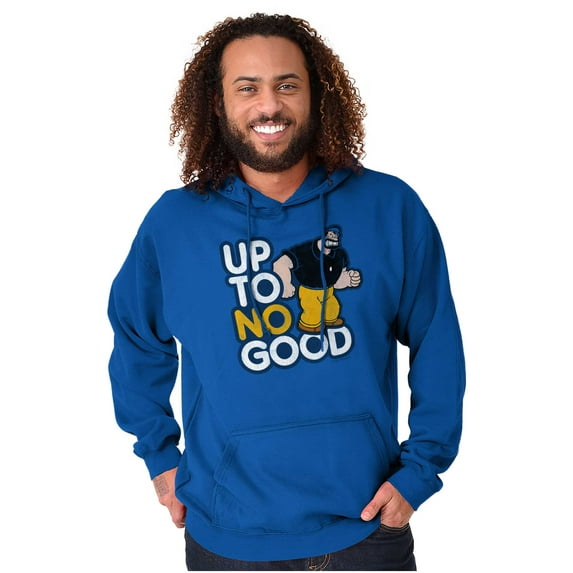 Popeye Bluto Up to No Good Funny Cool Hoodie Sweatshirt Women Men Brisco Brands M